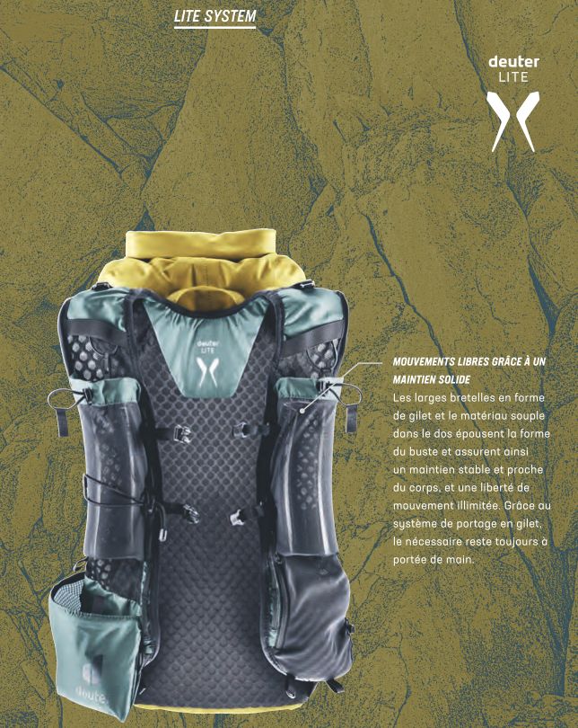&Eta; &rho;&alpha;&chi;&omicron;&kappa;&omicron;&kappa;&alpha;&lambda;&iota;ά Deuter Lite &tau;&omicron;&upsilon; &sigma;&alpha;&kappa;&iota;&delta;ί&omicron;&upsilon; Vertrail 16 Deuter